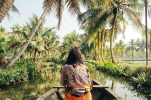 Houseboats in Alleppey backwaters